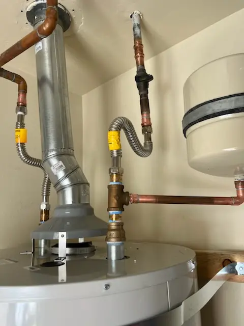 Water heater installation and plumbing repair in Pond Village